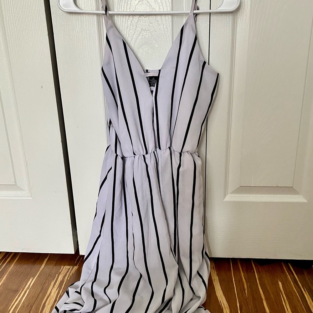Rue 21 Striped romper dress
